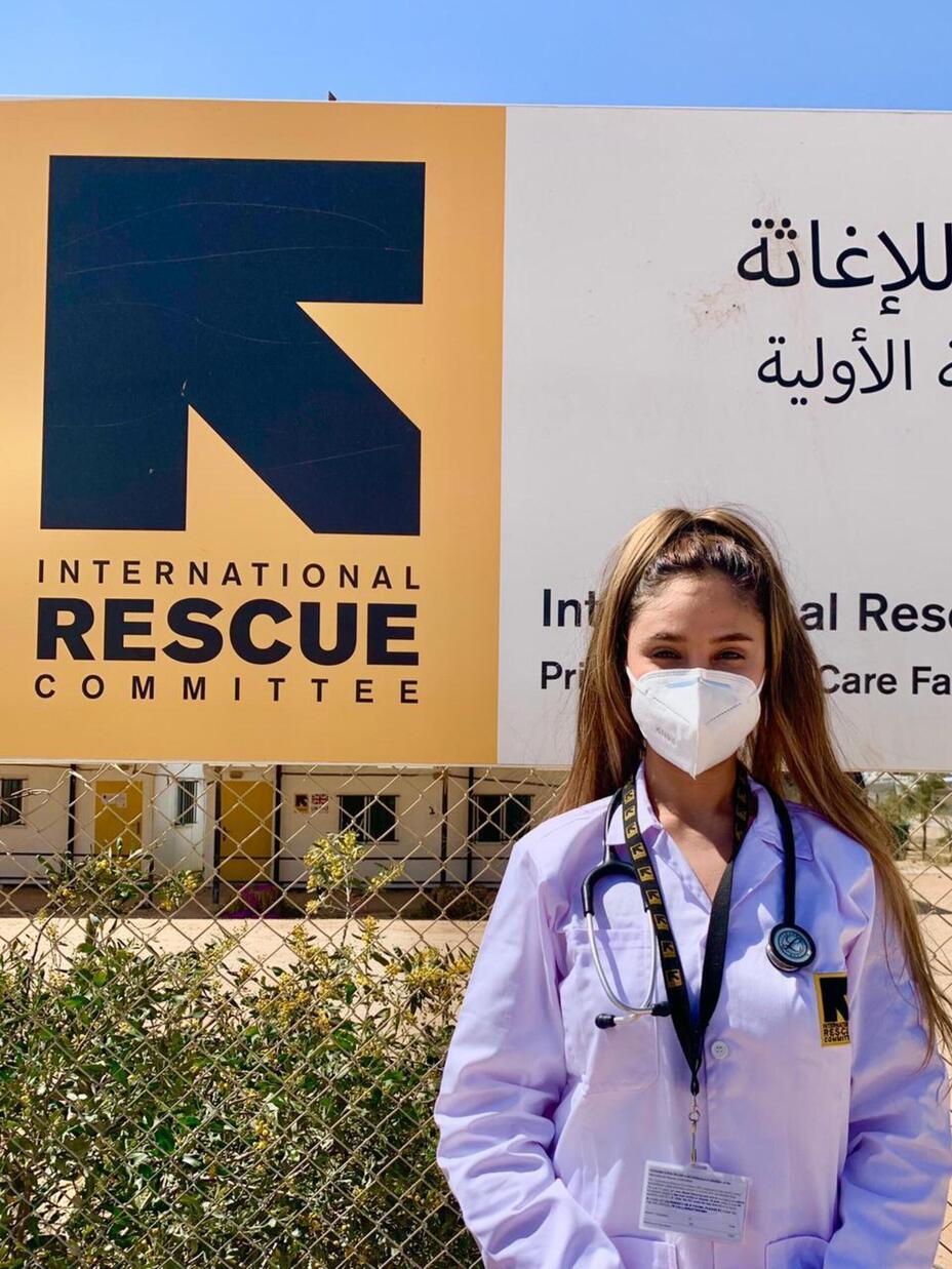 RESCUEs läkare Rose i Jordanien kämpar mot covid-19
